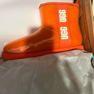 UGG Kids Vibrant Orange Boots